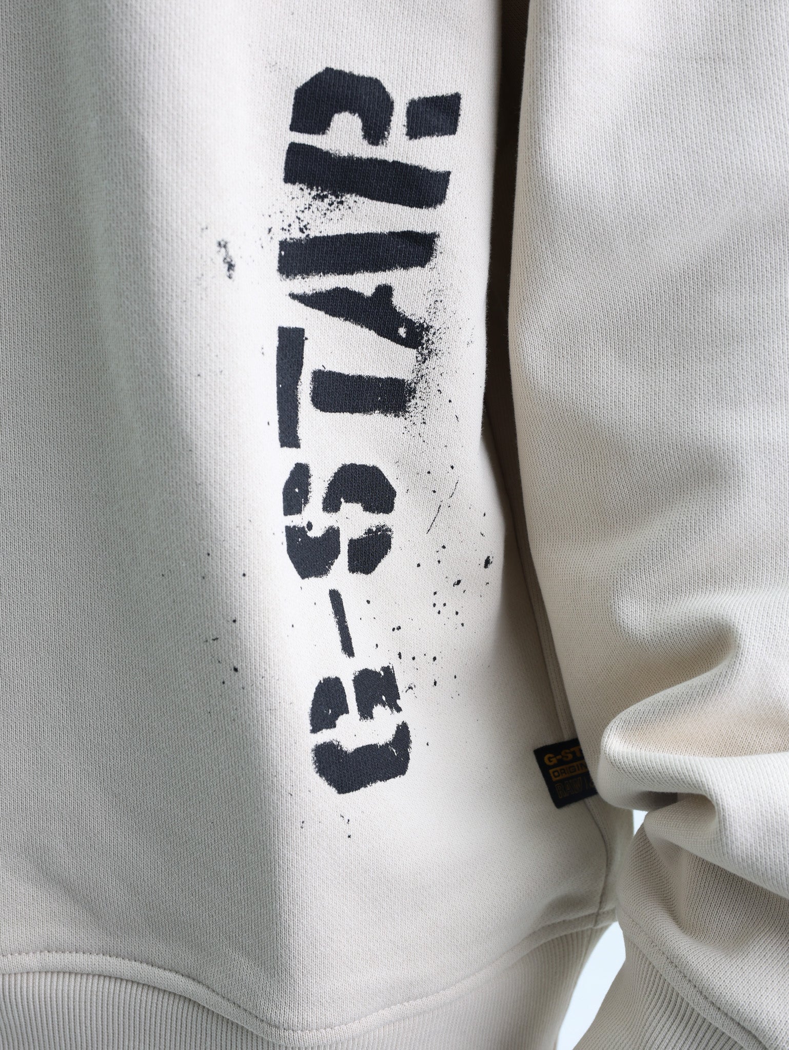 G-Star Sweater Sprayed 89 GR Loose White